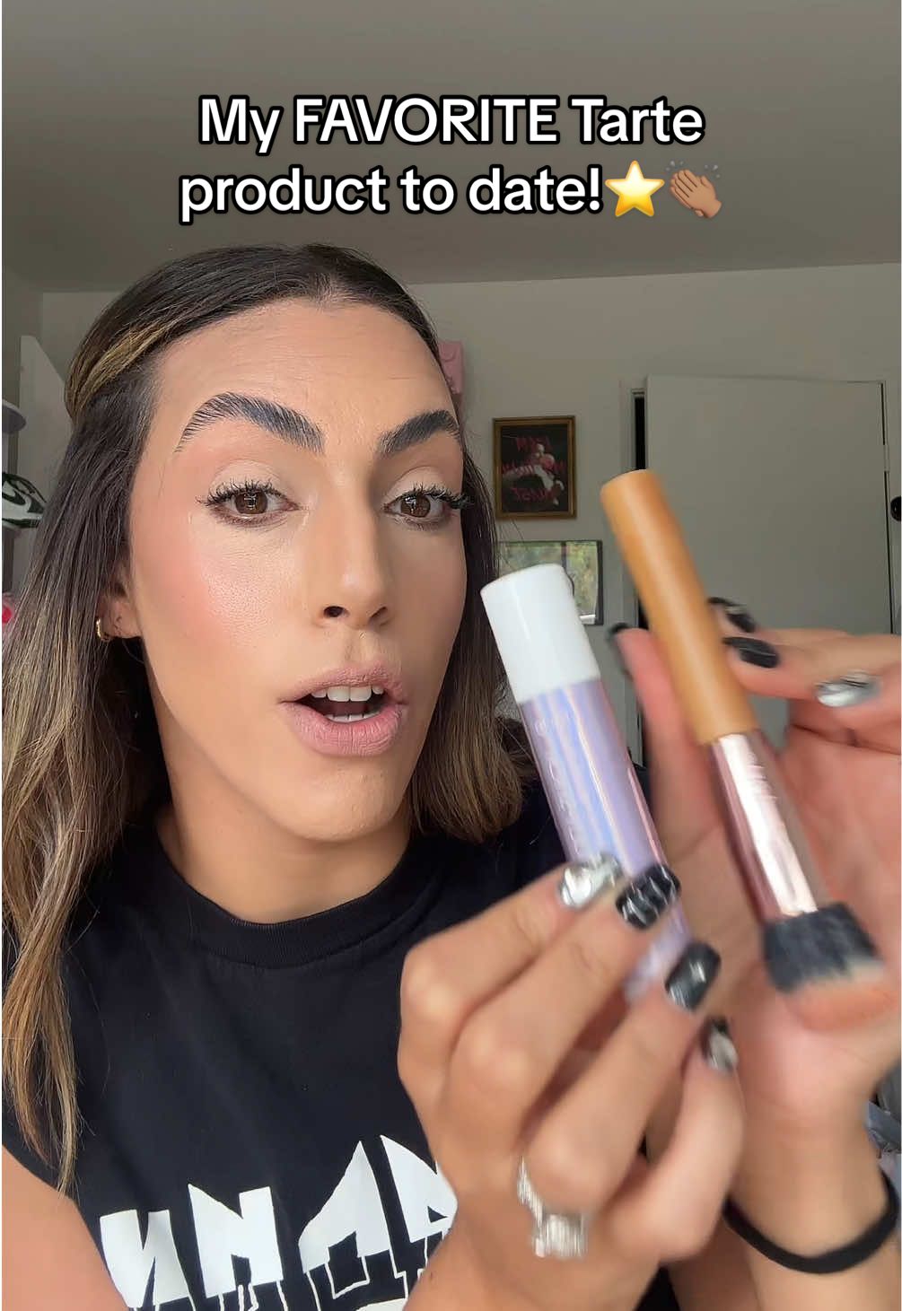 Obsessed with this Maracuja multi stick by @tarte cosmetics using shade tutu! Plus they give you the brush! #tarte #tartecosmetics #tarteblush #blush #blushstick #multistick #blushtutorial #ttsbeautybesties #tiktokshopblackfriday #tiktokshopcybermonday #tiktokshoprestock #falldealsforyou 