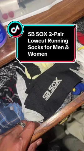 SB SOX 2-Pair Lowcut Running Socks for Men & Women #socks #fashion #unisexfashion #tiktokshop 