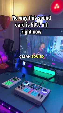 @HICALLUS this deal is AMAZING 🤩 and the quality is top tier #hicallc100pro #livesoundcard #livestream #microphone #fyp 