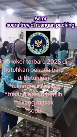 Dibutuhkan karyawan secepatnya#information#infoloker#low ongankerja#sppg#badangizinasional