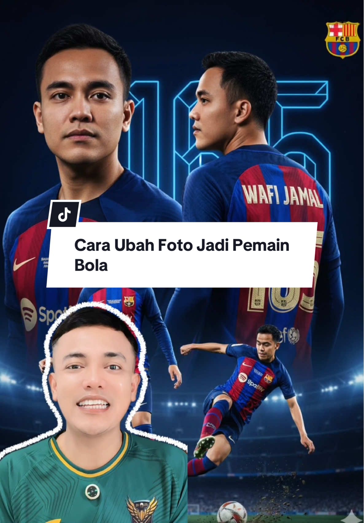 Cara ubah foto kalian jadi pemain bola eropa yang lagi trend #tutorial #gemini #prompt #tipsandtricks #trend 