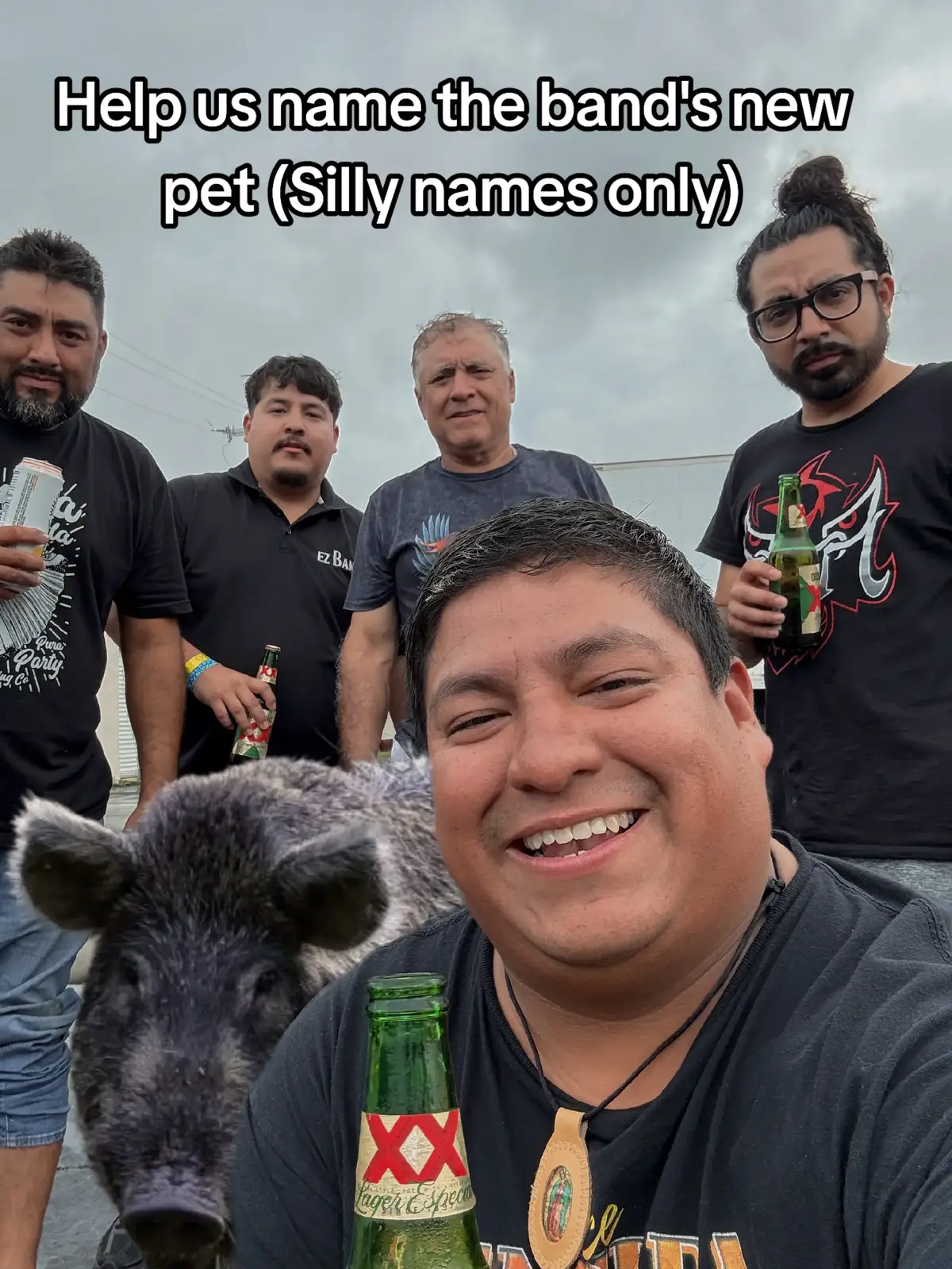 Help us name the band's new pet (Silly names only) #newpet #pet #newname #fyp 