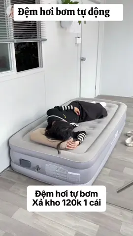 #đệm hơi bơm tự động 
