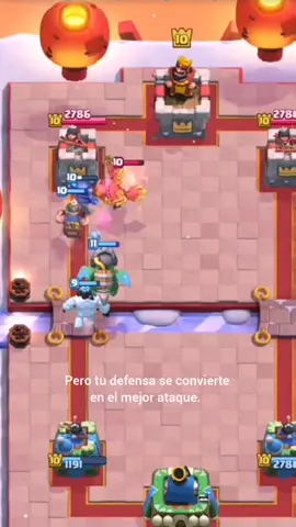 Cuando tu defensa es un buen contrataque 😱🥵 #clashroyale #clashroyalegame #clash_royale #clashroyaletiktok #videojuegos #videogames