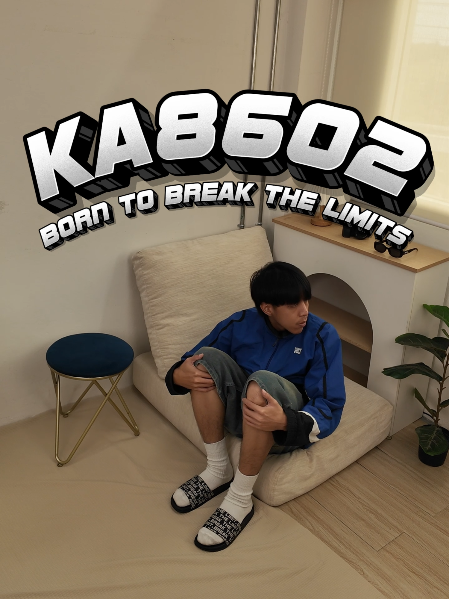KA8602 - BORN TO BREAK THE LIMIT#dekker #ฉีกทุกข้อจํากัด #รองเท้าแตะ #fyp #รองเท้าแฟชั่น