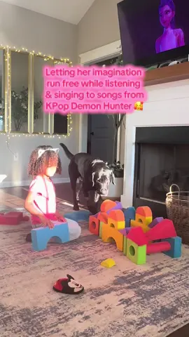 🩷She comes home from school & unwinds with these large foam building blocks while signing to her favorite tunes! & as a parent, I’m enjoying every second of it!The last pictures are her version of the Taj Mahal. She called it The Evee Museum Hall. 😁🩷 #LIVEIncentiveProgram #LIVEStory #PaidPartnership #buildingblocks #kids *I do not own the rights to this sound*