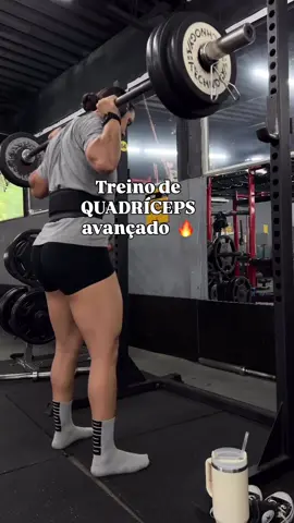 Quadríceps avançado ❤️‍🔥 #gym #musculacao #treino #academia #fyp 