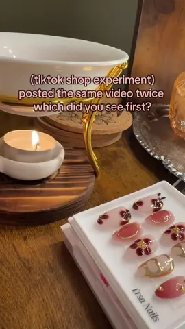 (video one) #pressonnails #freesample #tiktokshop 