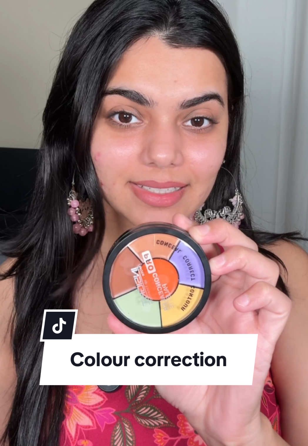 Colour correction explained ❤️  #colourcorrection #colourtheory #makeupcontent #makeupknowledge #makeuphacks 