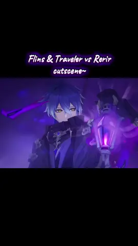 Flins got hurt!!! No!! #genshin #GenshinImpact #flins #rerir #fyp 