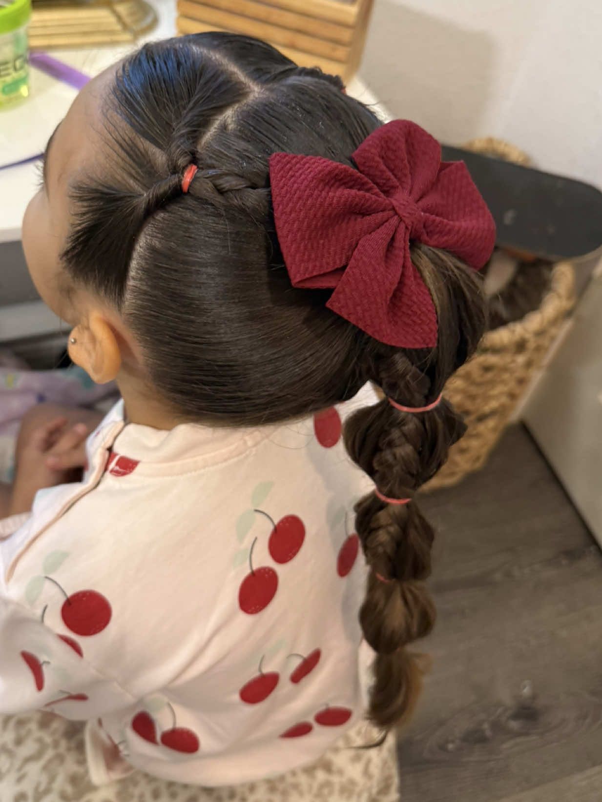 More like an inspo video instead of a hairstyle tutorial 🫣…I kept thinking I was recording but I wasn’t 😭 #fyp #hairstyle #girlmom #hairstyleideas 