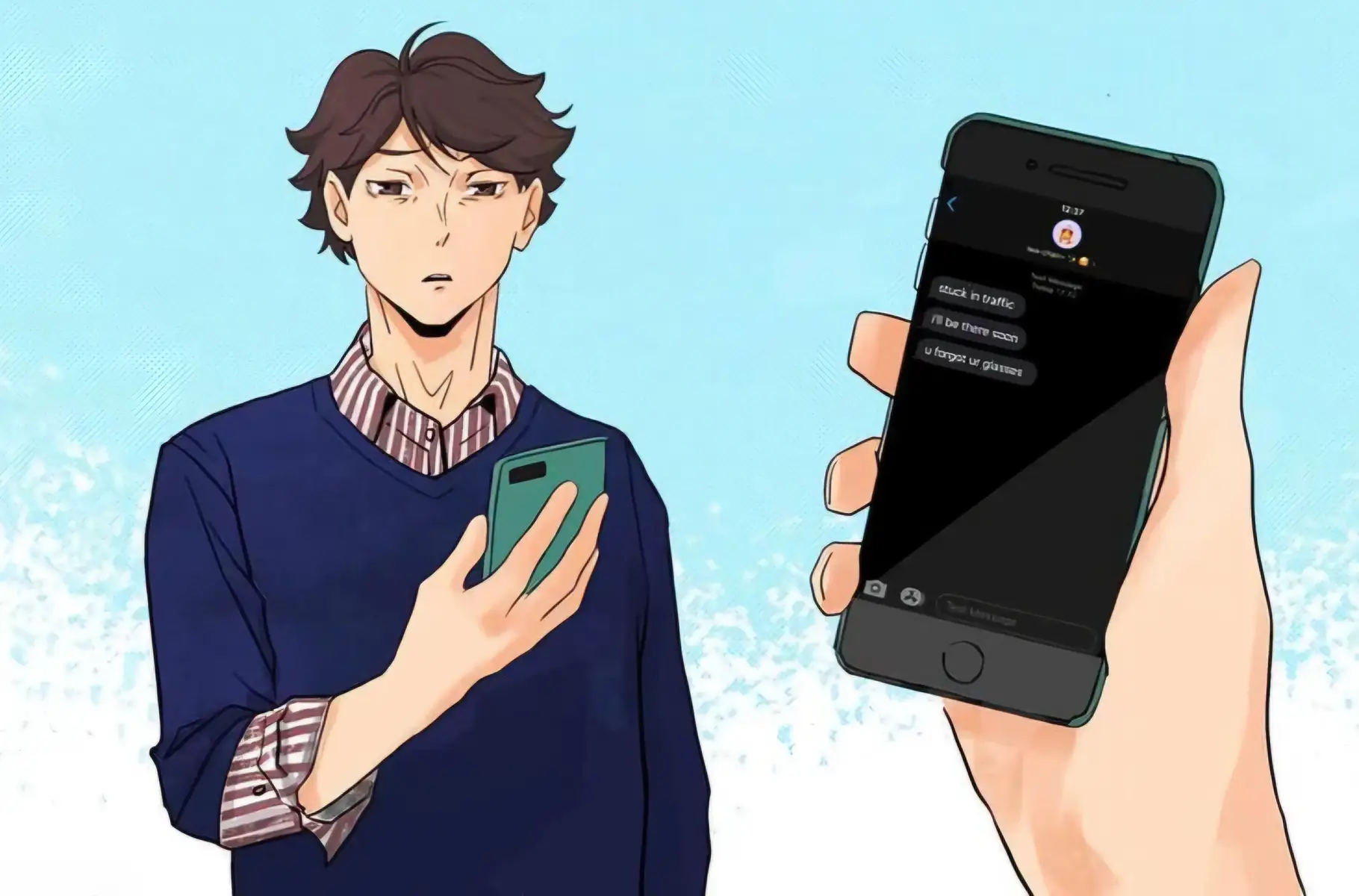 #haikyuu #bokutoandakaashi #oikawaxiwaizumi #haikyuufanart #leviackerman820 