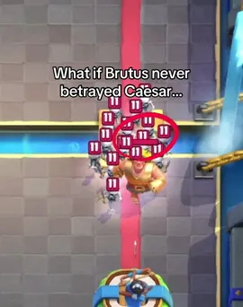 Brutus was his best friend 🫩 #clashroyale #clashroyalememes #fyp 