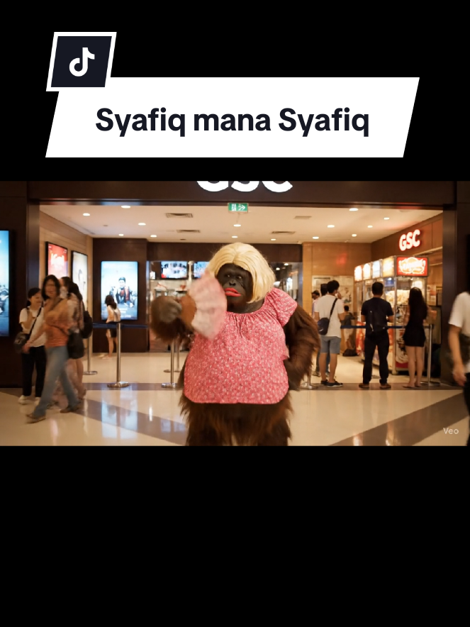 Syafiq ni sesat ke apa🤔🙂‍↔️ #gorillatag #kelakar #videoai 