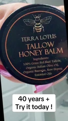 Amazing over 40+ skincare product #beeftallowskincare 