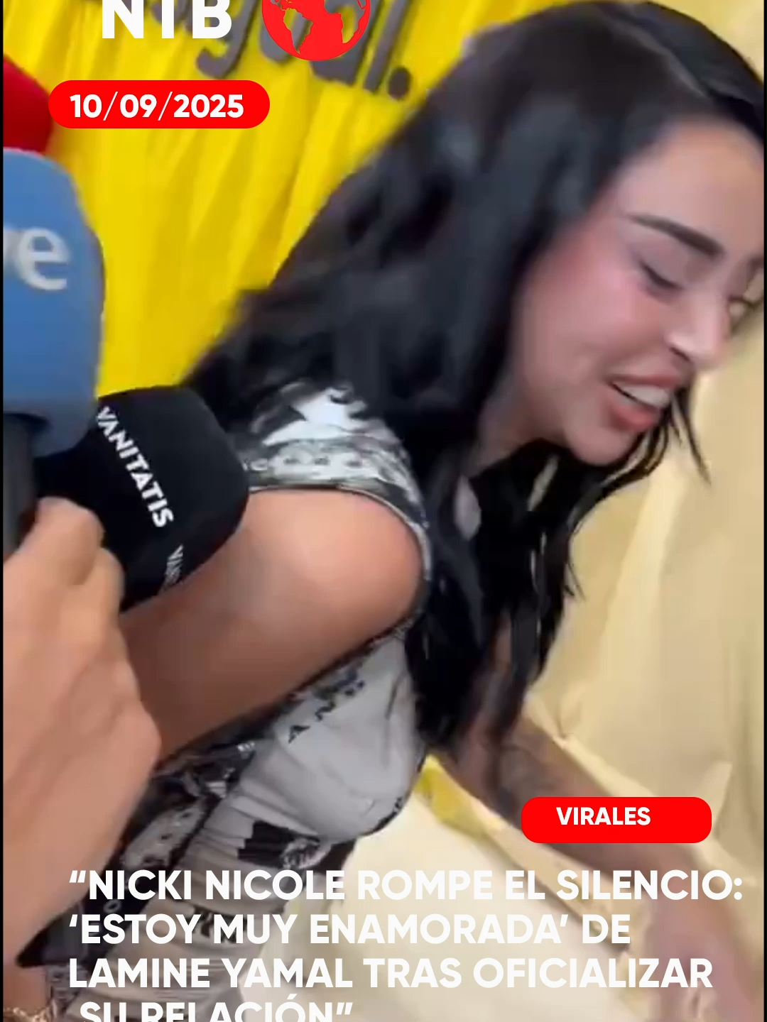 Nicki Nicole, la cantante rosarina que confirmó su noviazgo con Lamine Yamal, expresó por primera vez lo que siente: “Estoy muy enamorada”. A poco de hacer oficial su historia de amor en redes, la artista se muestra feliz y segura, disfrutando de su vínculo con la estrella del Barcelona, mientras enfrentan juntos los rumores y expectativas que el ojo público suele imponer. #farandula #nickynicole #lamineyamal #barcelona #tiktoknews #ntb
