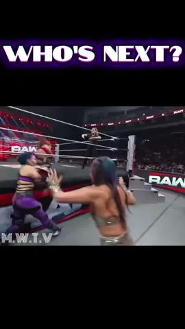 Nikki got cracked by Asuka on raw!what did you think of their match?⭐️⭐️check out the highlights video⭐️⭐️ on my page under WWE raw playlist #WWE #whosnext #fyp #nikkibella 