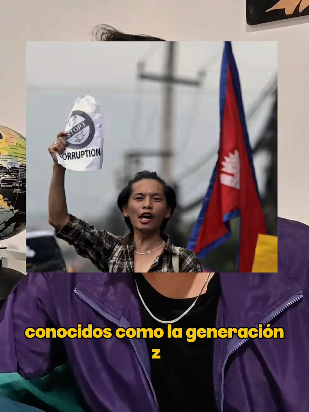 La mayor crisis política de Nepal en la era moderna.  una muestra de que el gobierno debe obedecer y servir a su pueblo y no al revés. la generación Z logró algo que nadie esperaba, sacar al gobierno y a su clase política. #nepokids #nepal #generacionz 