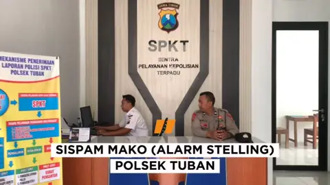 Polsek Tuban melaksanakan Sispam Mako (Alarm Stelling) sebagai bentuk kesiapsiagaan personel dalam menghadapi potensi ancaman. Kegiatan ini melatih kecepatan, kedisiplinan, dan kekompakan anggota dalam menjaga keamanan markas serta memberikan rasa aman kepada masyarakat. #polisi #police #polisiviral #polisijatim #viralindonesia #polri #polripresisi #polisiindonesia #jogotuban #tubanamankondusif #tubanademayem