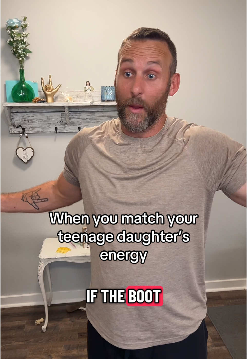 If the booT fits!🤣🤣 #girldad #dadsoftiktok #cowboy 