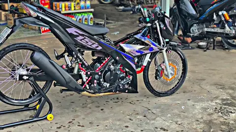 Hết tháng này về gấp cnc lại 😁#satria150fi_độ_kiểng #xuhuongtiktok 