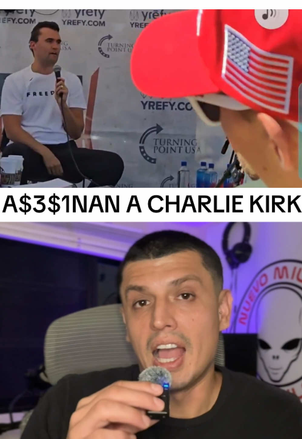 DEP CHARLIE KIRK #nuevomilenio 