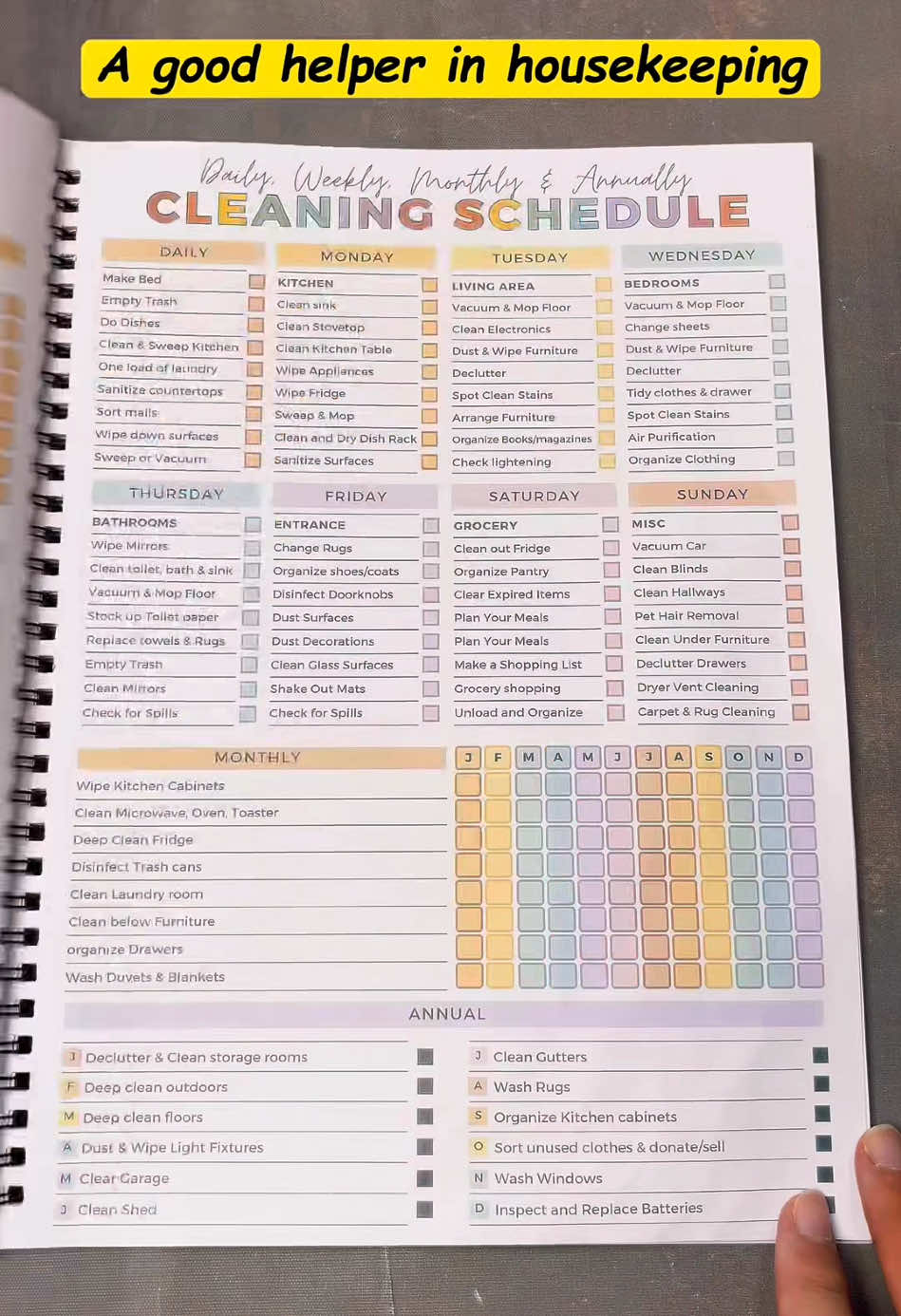 A planner that aligns with how my brain functions #tiktokmademebuyit #adhd #adhdtiktok #adhdcleaning #adhdcheck #adhdsquad #CleanTok #cleaninghacks #cleanningmotivation #tiktok #tiktokshop 