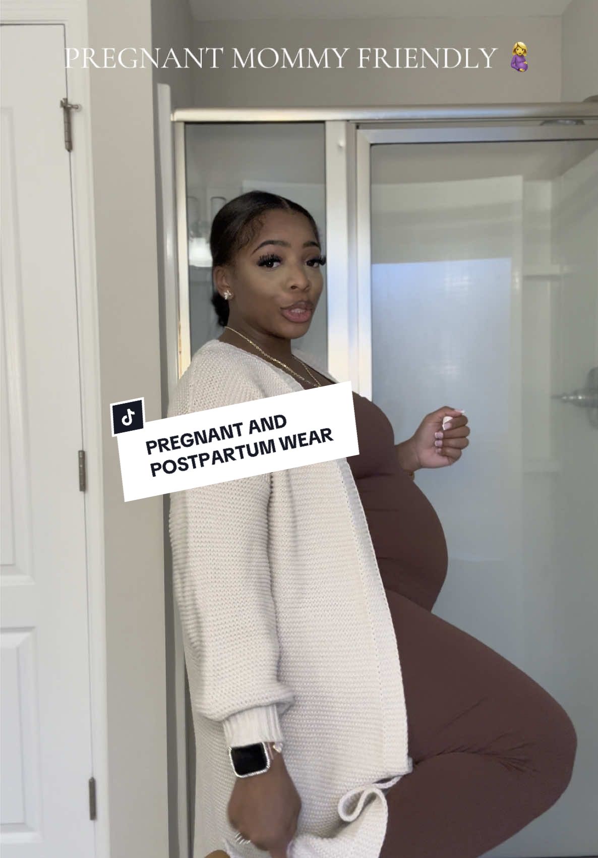 This jumpsuit is both short girl friendly and tall girl friendly! The most COMFORTABLE jumpsuit I’ve tried on yet! It’s perfect! @Momanda.Official #postpartum #pregnant #pregnantlife #pregnanttiktok #pregnancy #MomsofTikTok #expectingmom #firsttimemom #baby #fashiontiktok #fallfashion #jumpsuit #onepiece 