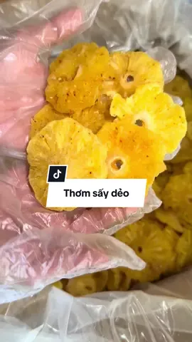 Thơm sấy dẻo nhà mẹ rô #thomsaydeo 