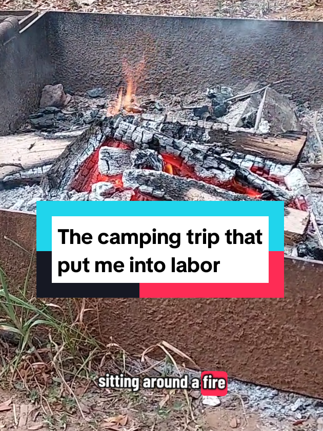 Here's the camping trip that put me into labor! #camping #labor #pregnant #Hiking #Outdoors