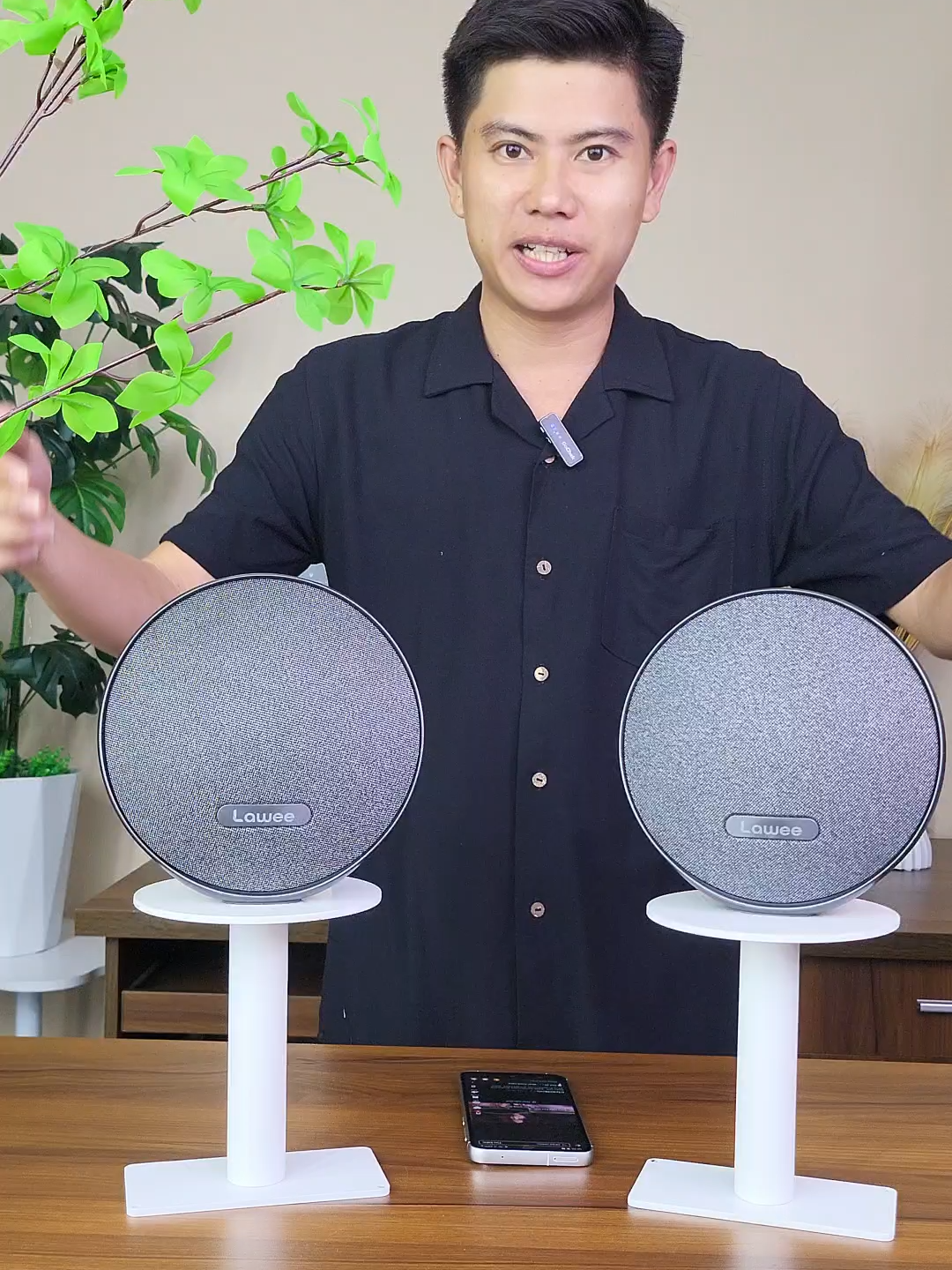 loa bluetooth cầm tay chính hãng nhà Lawee #loanghenhac #loabluetooth #loamini #huongnguyenshop1 #docongnghe