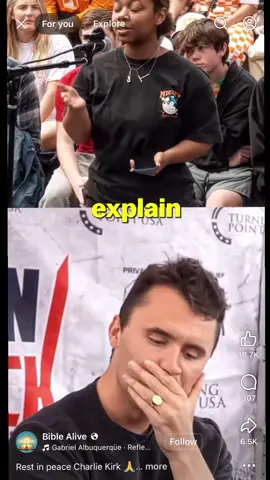 He stood for truth!😭😭😭