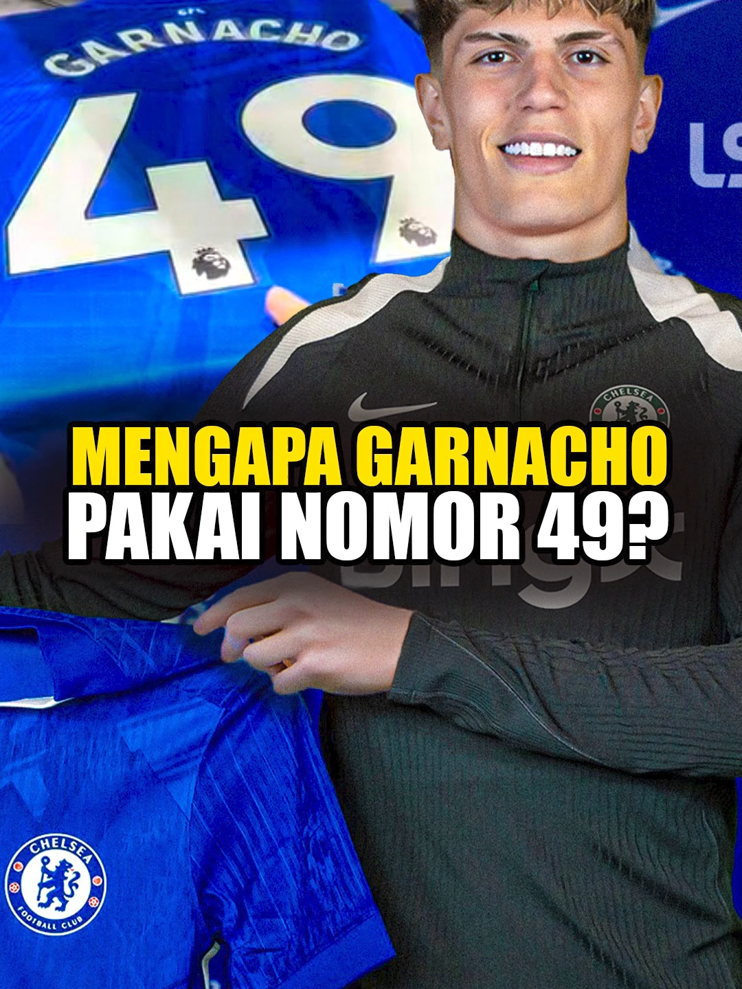 Transfer Chelsea 2025 | Mengapa Alejandro Garnacho Pilih Pakai Nomor 49 di Chelsea? #StartingEleven #Garnacho #Chelsea #ManchesterUnited #PremierLeague #TransferNews #SepakBola #ChelseaFC #EPL #FootballUpdate #OldTrafford #LONDON #Argentina #MUFC #BreakingFootball #FootballDrama Beli Kaos Bola Official Merchandise Starting Eleven! Disini ⬇️ ⬇️ ⬇️ Cek Link di Bio