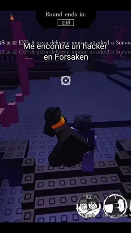 Me encontré un Hacker en forsaken así que le puse sonidos porque si xd #forsakenroblox #forsaken #Roblox #hackers 