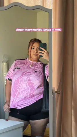 i love her so much 😩🩷 #jihleeuhn #virgendeguadalupe #mexicojersey 