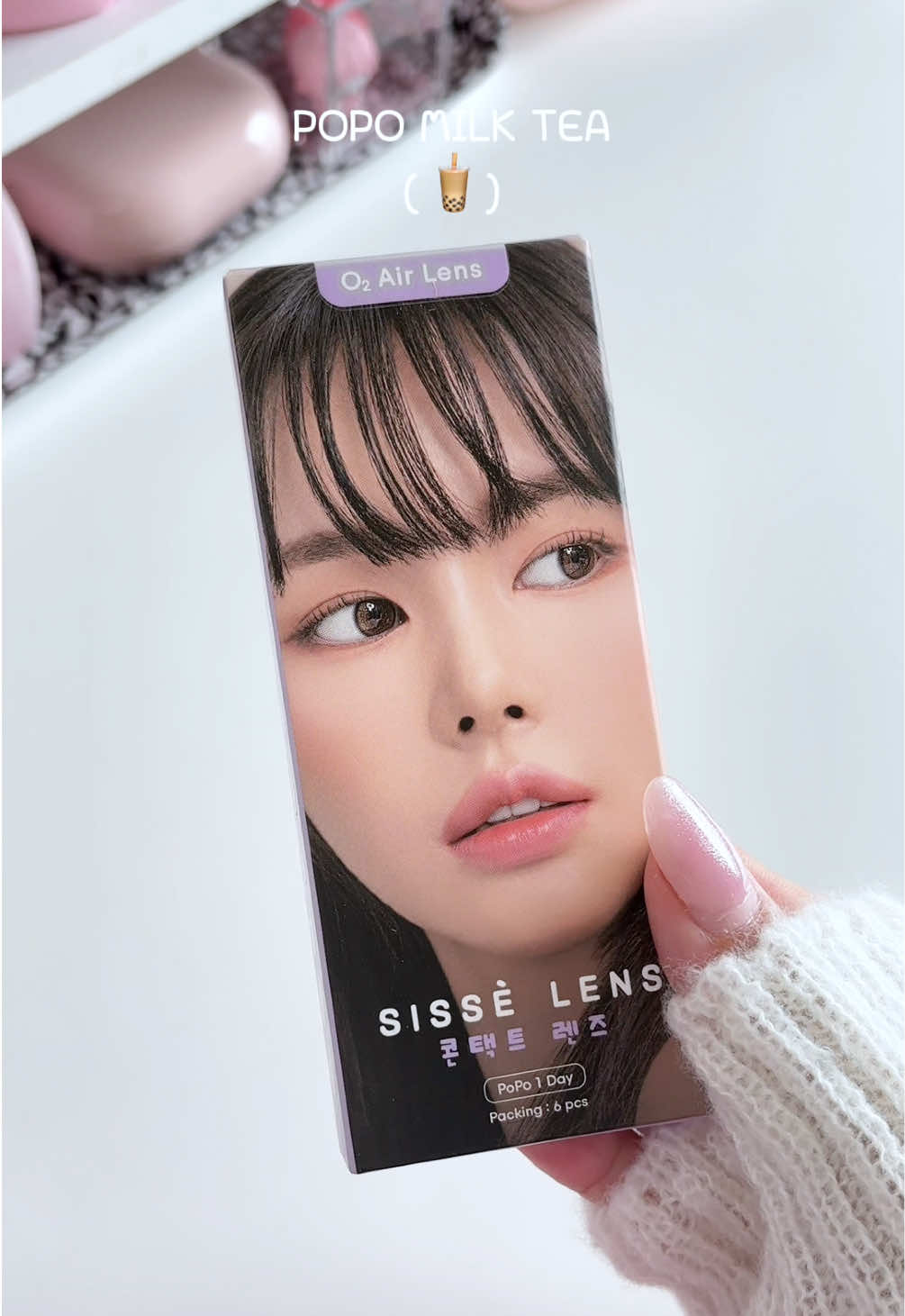 คอนเทคเลนส์แบบรายวันของ@Sisselens_official เขาก็มีนะตาไม่แห้งด้วย #sisselens #o2airlens #คอนเทคเลนส์เกาหลี #คอนเทคเลนส์รายวัน 