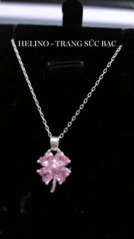 Tặng em một đóa hoa hồng bằng dây chuyền #trangsuchelino #accessories #bac925 #helino #setquatang 