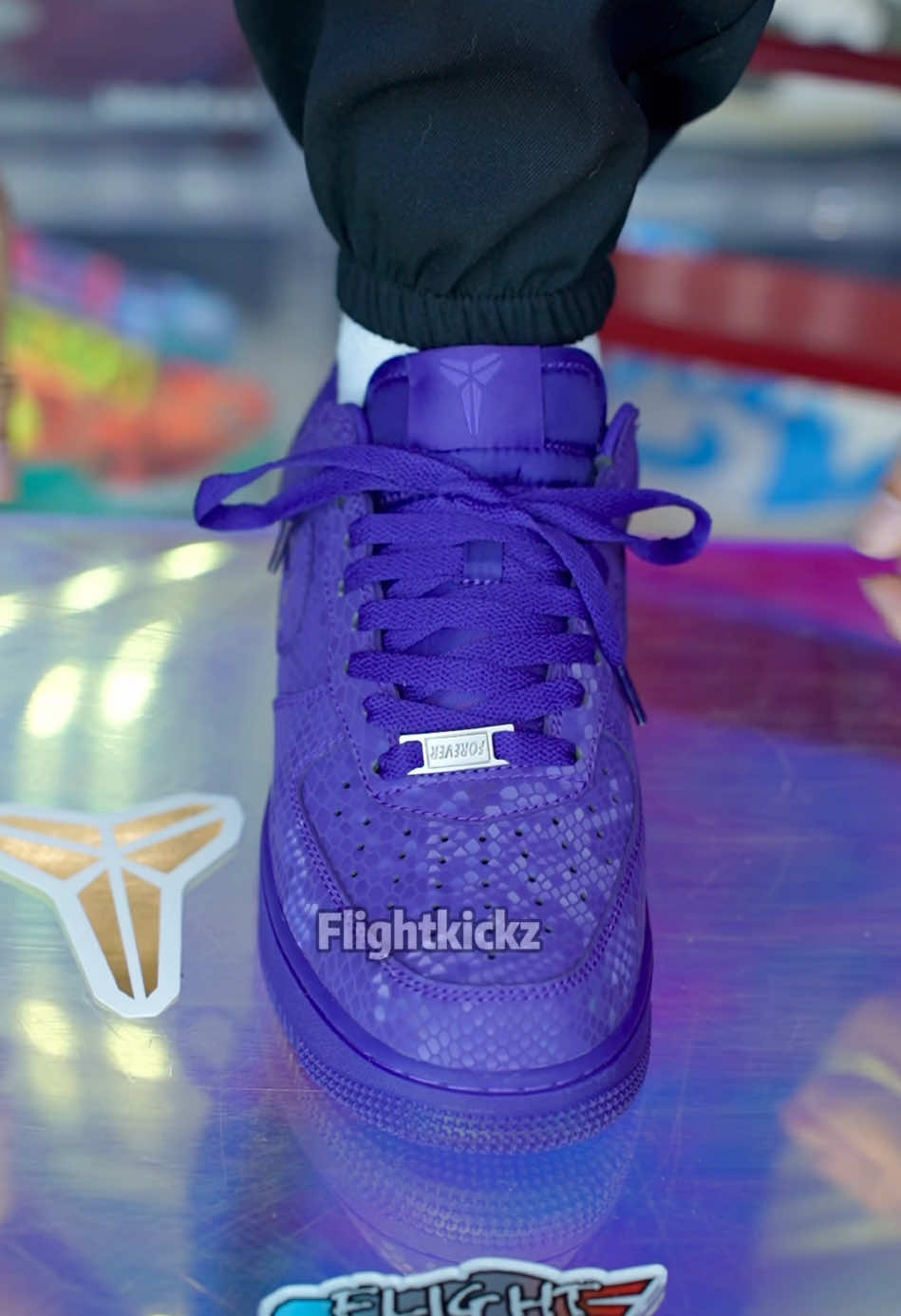 Kobe x Air Force 1 lacing tutorial ‼️ #fypage #lacestyles #lacesneakers  #howtolacesneakers #sneakers #sneakerhead #jordansneakers #howtolaceairforce1 #airforce1 #airforceone 