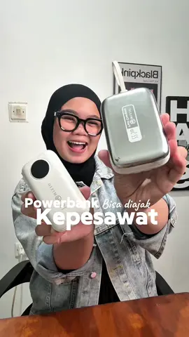 Membalas @suriadishut powerbank yang bisa masuk kabin pesawat maximal 20000mAH yaa..  aku rekomnedasi powerbank dari mixio Mp07 & mixio Mp14 ini yang aman diajak keluar negri, udah bisa dipakai hp android dan juga iphone 🥳 Dua²nya fash charging pengisiannya ngebut bangett sampe 100% 🔥🥰  #powerbankfastcharging #powerbankiphone #powerbank20000mah 
