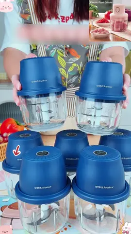 Electric Blender Mixer Garlic Multifunctional meat grinder, a good helper for kitchen ingredients, can grind as much as you want#fyp #foryou #tiktokshop #goodthing 