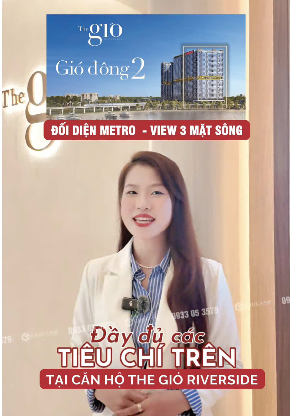 ✨ Cơ hội cuối cùng sở hữu căn hộ tại tháp Gió Đông 2 The Gió Riverside, 3 mặt giáp sông, tầm nhìn panorama, hồ bơi tầng thượng #TheGioRiverside #thapgiodong2 #TheGioAnGia #BĐSChauDaiDuong #CanhoviewsongSaiGon