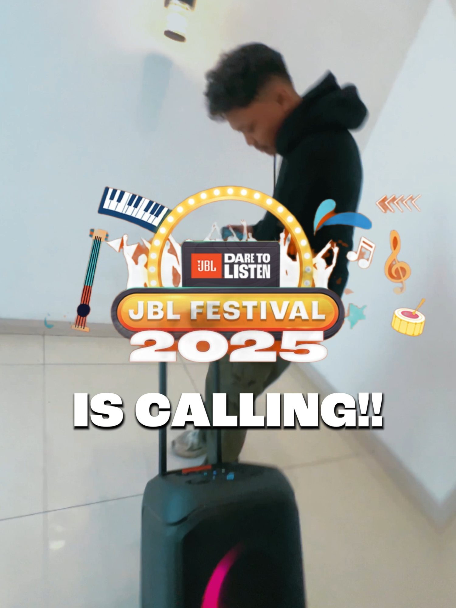 JBL Festival is Callingg!! 🤩 #JBLFestival2025 #Daretolisten