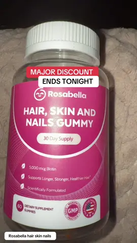 Rosabella hair skin nails Trending products flash sale discount women's products women 30+ women 40+ #tiktokshoplabordaysale 