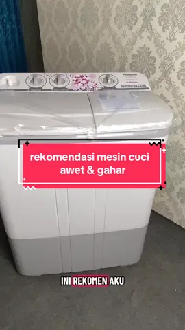 mesin gahar , enak poll ngebut dan bersih nyucinya@Panasonic Indonesia #mesincuci #panasonic #mesincuci2tabung #mesincuciawet 