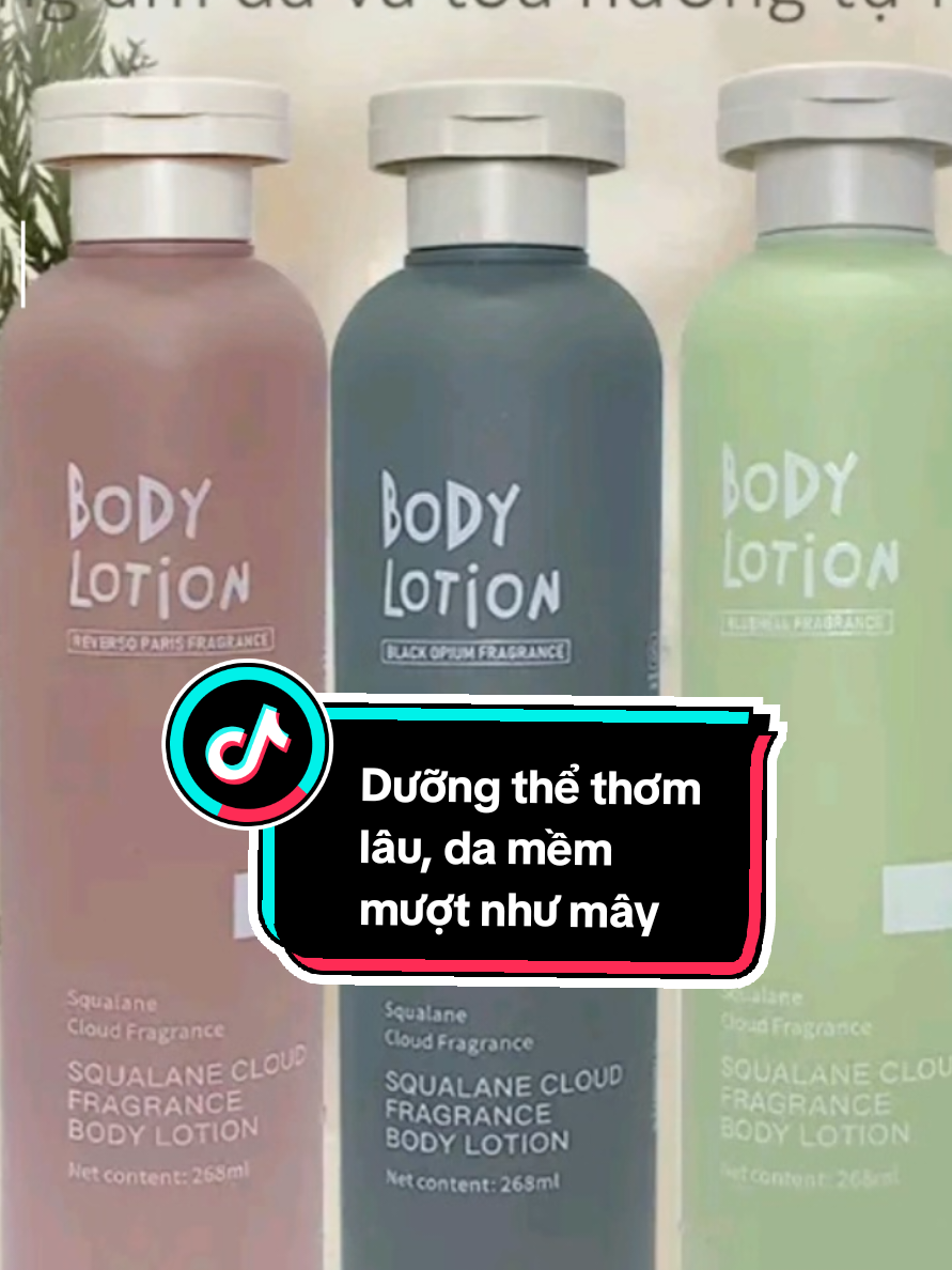 Squalane Cloud Body Lotion – Dưỡng thể thơm lâu, da mềm mượt như mây!#SqualaneBodyLotion #DuongAmChuyenSau #BodyLotionThomLau #DuongDaMinMang #CapCut 