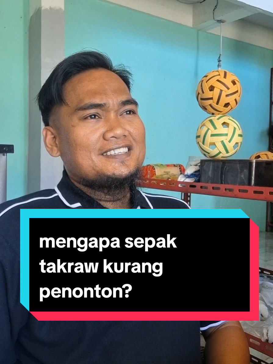 Mengapa sepak takraw kurang penonton? #takraw #sepaktakraw #sepaktakrawindonesia 