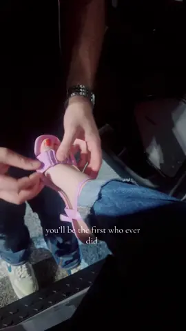 when i was 16 someone told me “he’ll kiss the ground you walk on and that’s how you’ll know” this man not only kisses the ground i walk on. he kisses my feet 