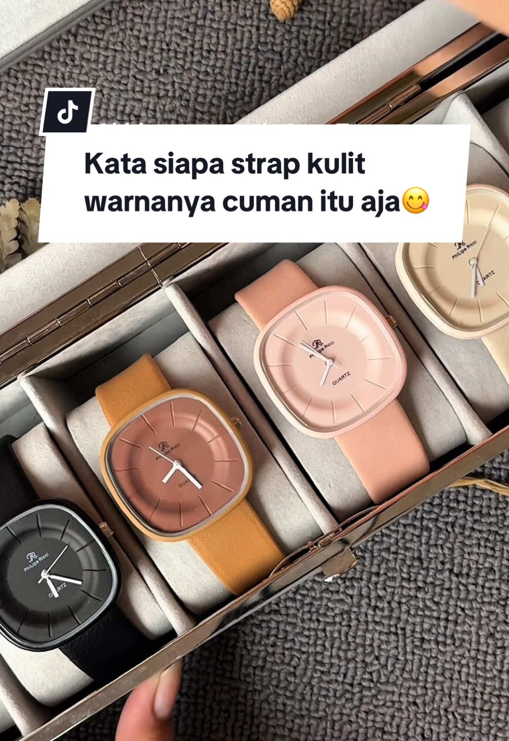 Gemes banget! Rugi klo ga kamu Checkout sekarang! #jamtanganwanita #jamtangancewe #fyp #philipericci #fypシ゚ 