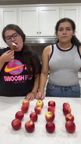 Don’t eat the poisonous apple #apple #izzy #izzyandmary #lifewithbrothers 