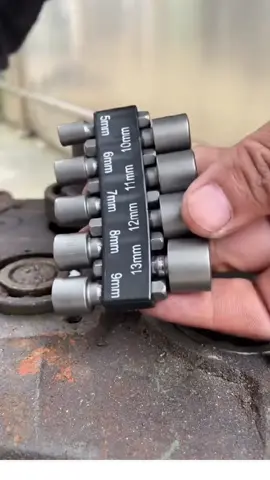 Bộ đầu khẩu vặn ốc bằng máy khoan 14 chi tiết #daukhauvanocchuoilucgiac #tuocnovitdanang #dungcuthongminh #dungcucamtay 